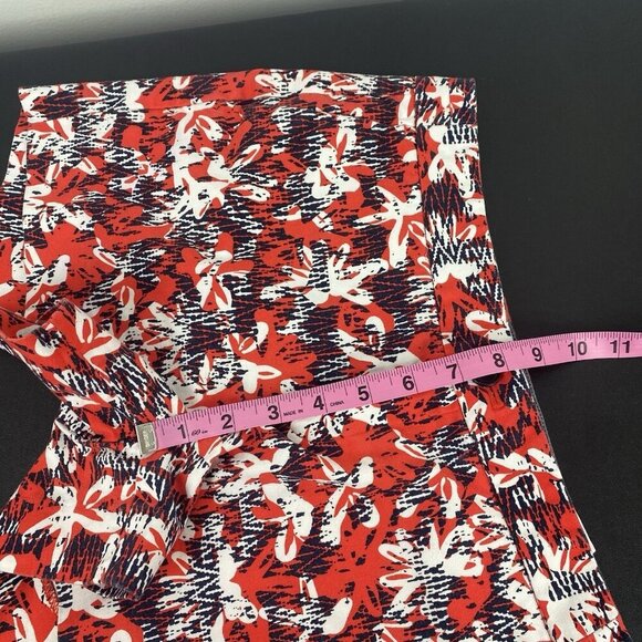 Banana Republic Factory Women's Hampton Fit Shorts Size 2 Red White Navy Blue - Picture 7 of 9